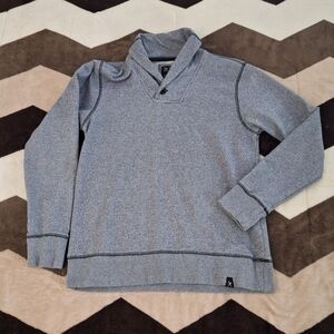 Mark Ecko Cut & Sew Y2K Pullover Shawl Collared Sweater